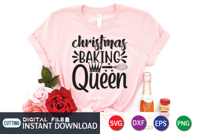 Christmas Baking Queen SVG