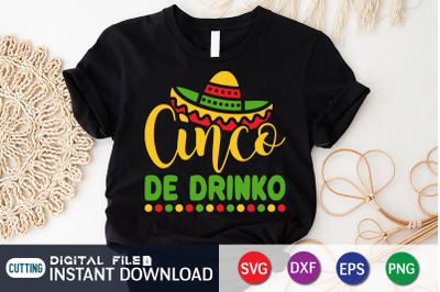 Cinco De Drinko SVG