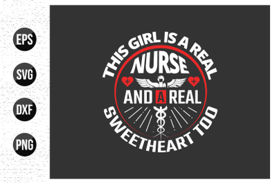 nursing typographic quotes design vector.