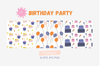 Birthday Party Pattern