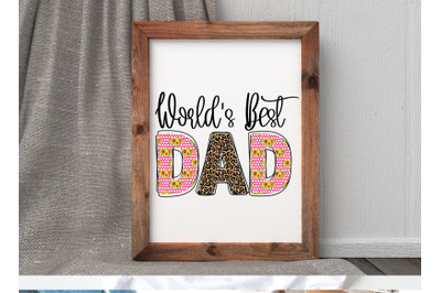 Father&#039;s Day Sublimation Design