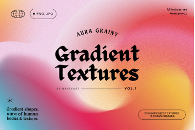 Aura Gradient Grainy Textures