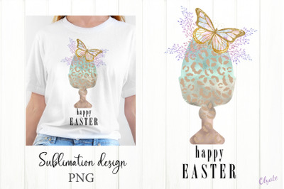 Easter Egg Sublimation PNG. Sublimation Design PNG