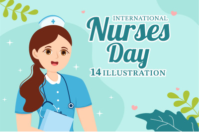 14 International Nurses Day Illustration