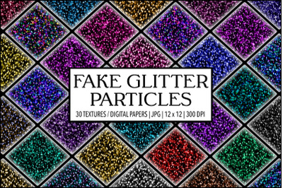 Fake Glitter Particles