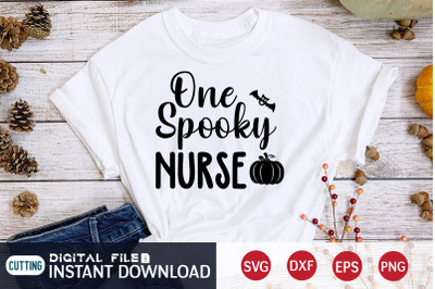 One Spooky Nurse SVG