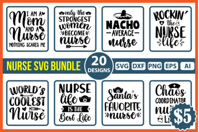 Nurse SVG Bundle