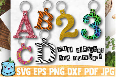 Key Chain Holders | Key Fob Letters and Numbers