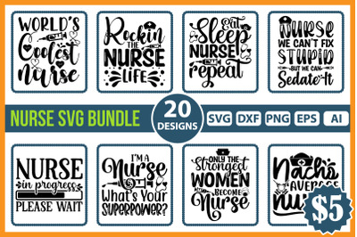 Nurse SVG Bundle