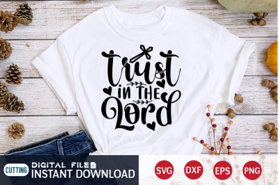 Trust in the Lord SVG