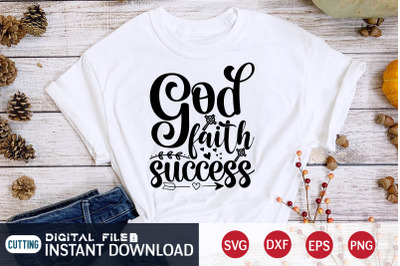 God Faith Success SVG