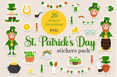 St Patricks Day Stickers