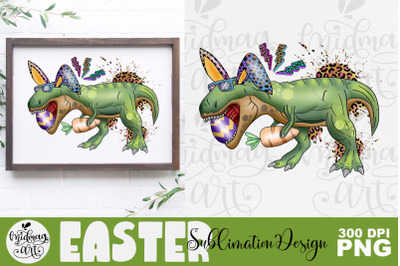 Easter dinosaur png, easter sublimation