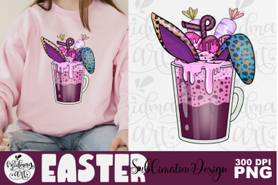 Easter drink png, easter sublimation