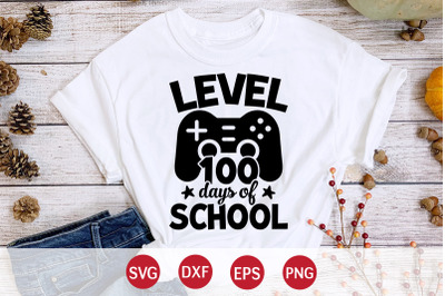 Level 100 Days of School SVG