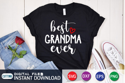 Best Grandma Ever SVG