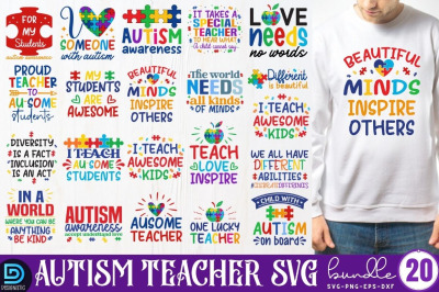 Autism Svg Bundle