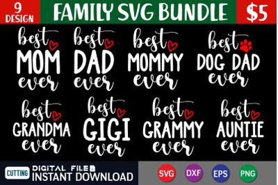 Family SVG Bundle