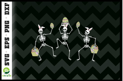 Dancing Skeleton Easter Eggs