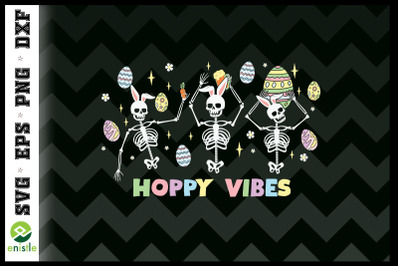 Hoppy Vibes Dancing Skeleton Easter Eggs