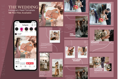 Wedding Photography - Instagram Post Template