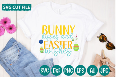 Bunny Kisses And Easter Wishes SVG cut file