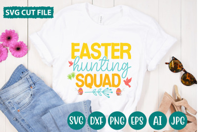 Easter Hunting Squad SVG cut file