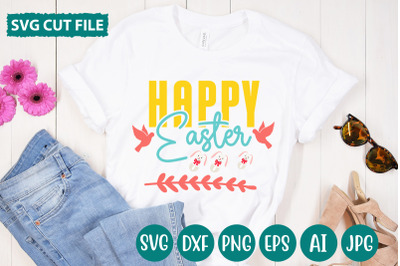Happy Easter SVG cut file