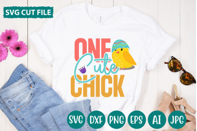 One Cute Chick SVG cut file