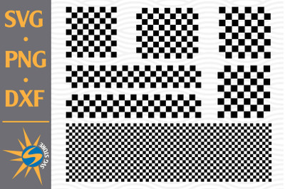 Checkered Pattern SVG, PNG, DXF Digital Files Include