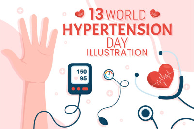 13 World Hypertension Day Illustration