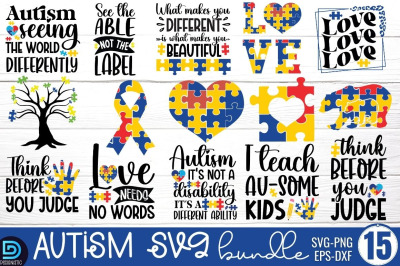 Autism Svg Bundle