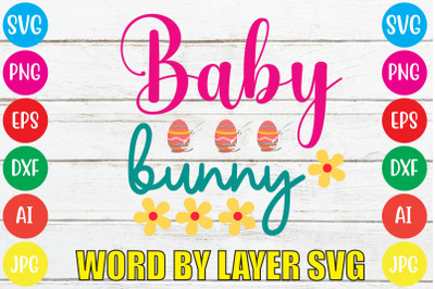 BABY BUNNY SVG cut file