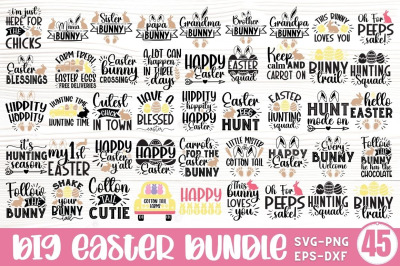 Big Easter SVG Bundle