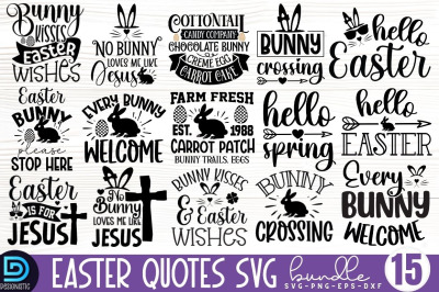 Easter Quotes SVG bundle