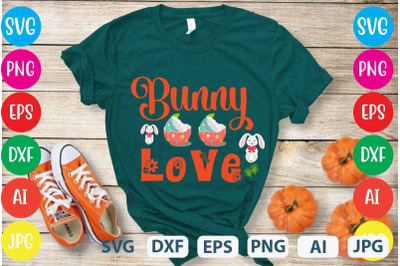 Bunny Love SVG cut file