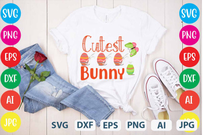 Cutest Bunny SVG cut file