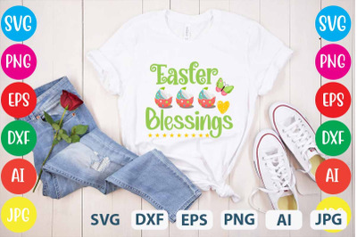 Easter Blessings SVG cut file