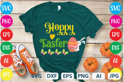 Hoppy Easter SVG cut file