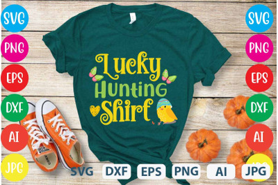 Lucky Hunting Shirt SVG cut file