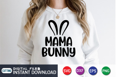 Mama Bunny SVG