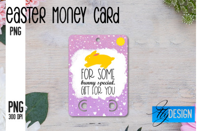 Happy Easter Money Card PNG Design | Easter Money Holder | Egg PNG