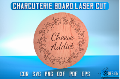 Charcuterie Board Laser Cut SVG | Home SVG Design | CNC Files