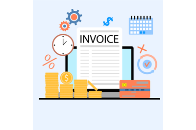 Pay invoice online, time and schedule for payment tax or order