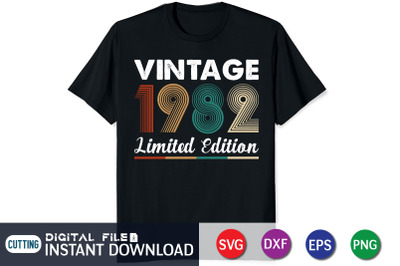 Vintage 1982 Limited Edition SVG