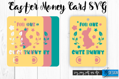 Easter Money Card SVG Bundle | Happy Easter SVG Design | Egg SVG