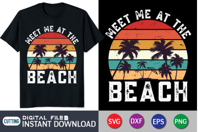 Meet me at the Beach SVG