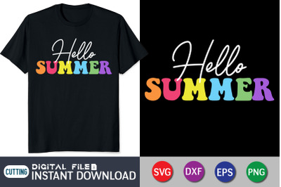 Hello Summer SVG