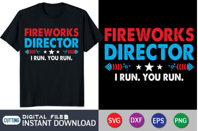 Fireworks Director i Run. You Run SVG