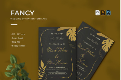 Fancy - Wedding Invitation